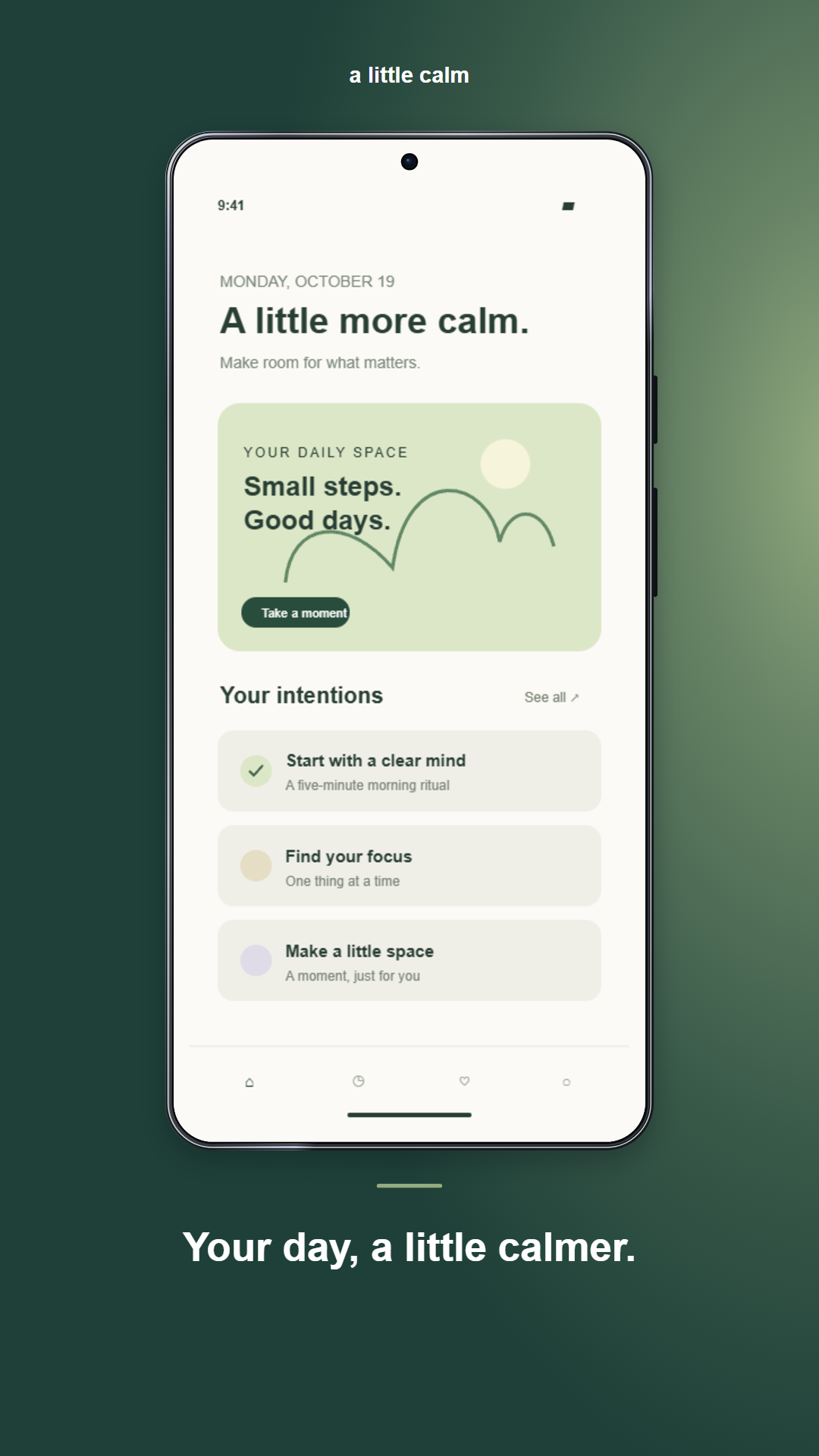 Generated example: Galaxy S26 with the Gradient template
